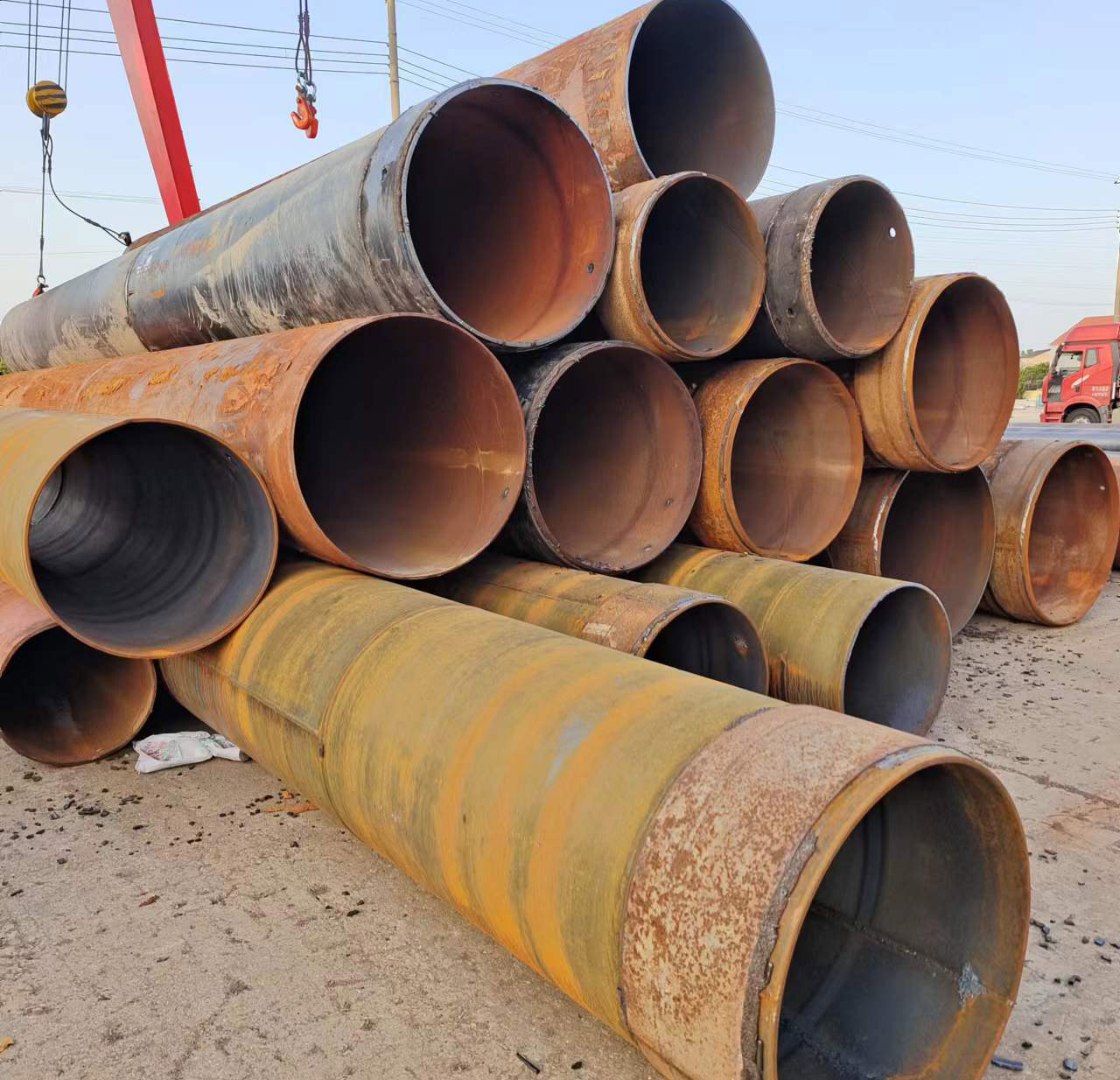 高邮钢护筒出租 (2)